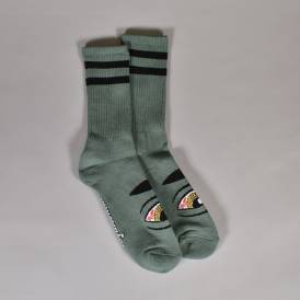 Bloodshot Eye Sock - Forest