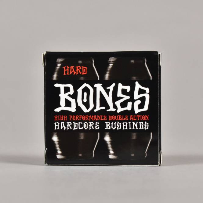 Bones Wheels Hardcore (96A Hard) Skateboard Bushings - Black/Black