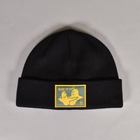 Born To Win Cuff Beanie - Black