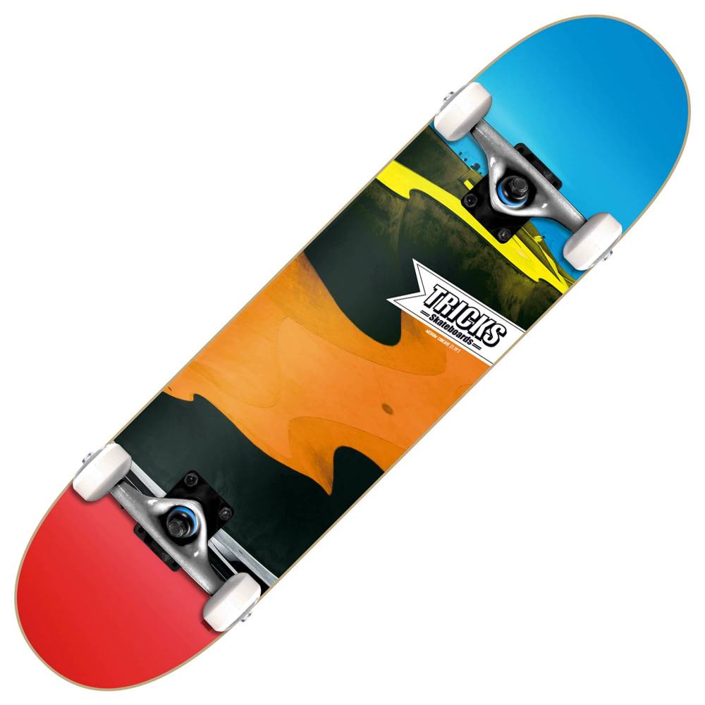 Tricks Skateboard Complete „Bowl“ – 7,875 Zoll Komplettboard Für Anfänger & Fortgeschrittene