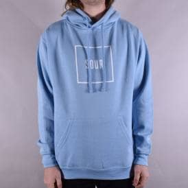 Box Pullover Hoodie - Sky Blue