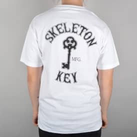 Branded Key Skate T-Shirt - White