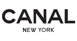 Canal New York Signature Script T-Shirt - Black