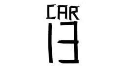 Car 13 Wheels Car 13 Longsleeve Skate T-Shirt - White