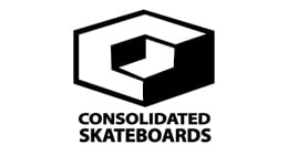 Consolidated Skateboards Cube Slip On BS5 Canvas Skate Shoes - Black