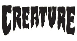 Creature Skateboards Possessed (Black) Stumps Skateboard Deck 8.7''