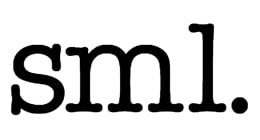 SML Wheels Box Logo (Black/Green) Skateboard Sticker - 5.5'' x 2''