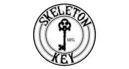 Skeleton Key MFG Branded Skate T-Shirt - Black