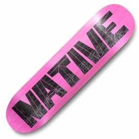 Bridges (Pink Stain) Mini Skateboard Deck 7.375''