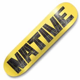 Bridges (Yellow Stain) Skateboard Deck 8.5''