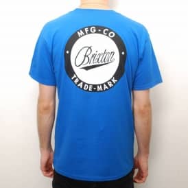 Brixton Alan Skate T-Shirt - Royal