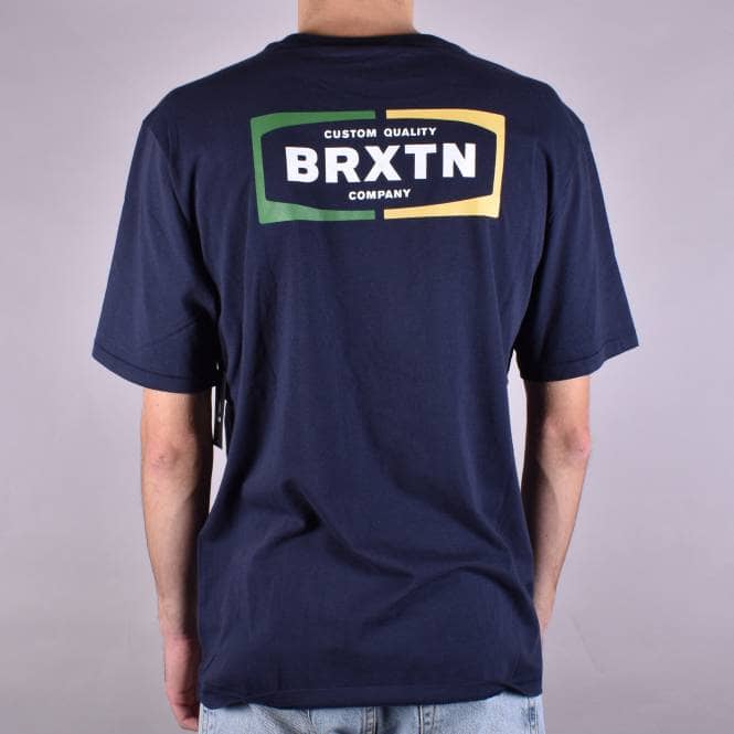 Brixton Dozer T-Shirt - Navy