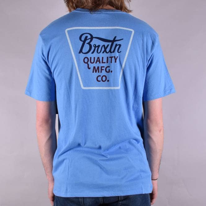 Brixton Potrero T-Shirt - Washed Royal