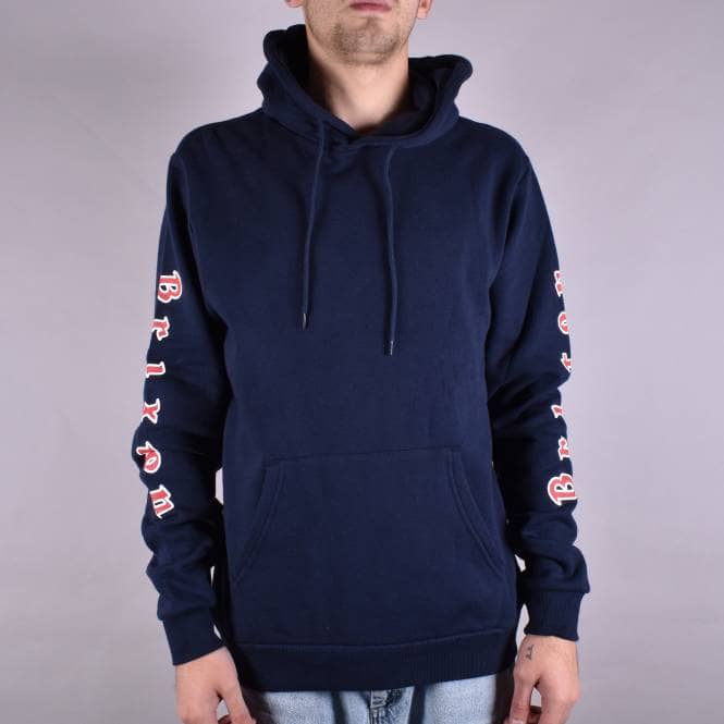 Brixton Primo Intl Pullover Hoodie - Navy