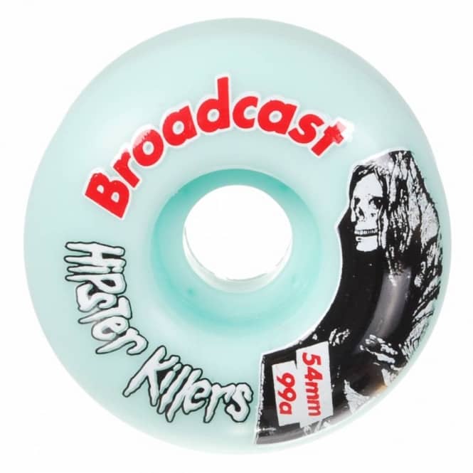 Broadcast Wheels Broadcast Hipster Killers Skateboard Wheel 54mm