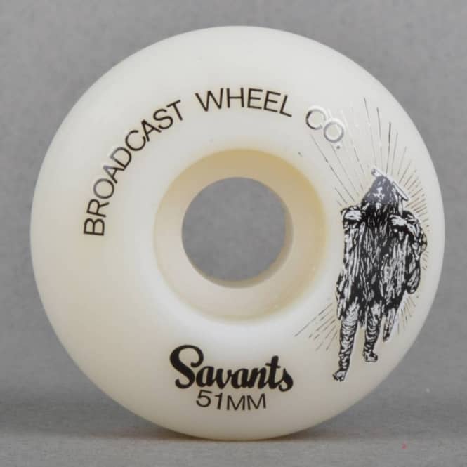 Broadcast Wheel Example Broadcast Wheels Broadcast Savants Skateboard Wheel 51mm - SKATEBOARDS ...