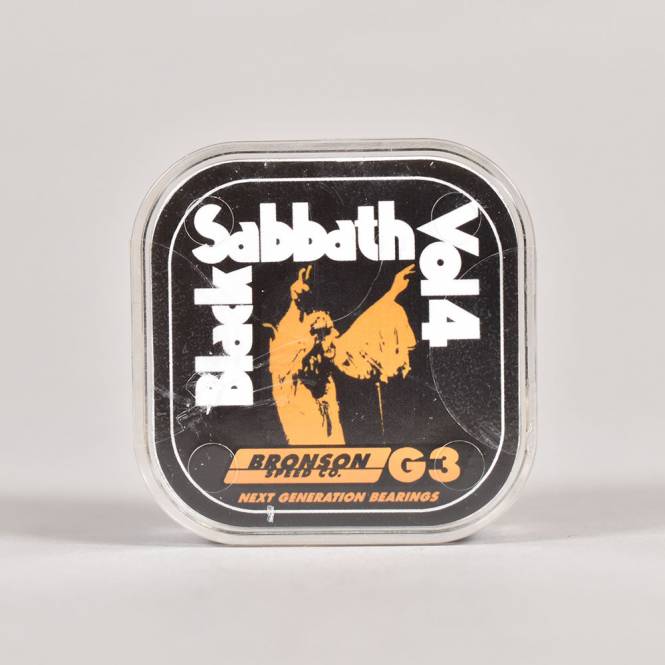Bronson Speed Co. Black Sabbath Pro G3 Skateboard Bearings