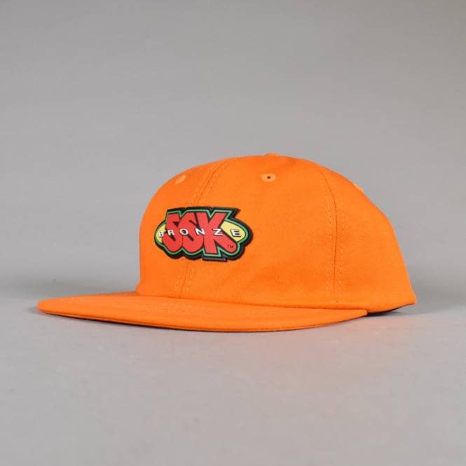 BROnZE Based Camp Strapback Cap  - Orange