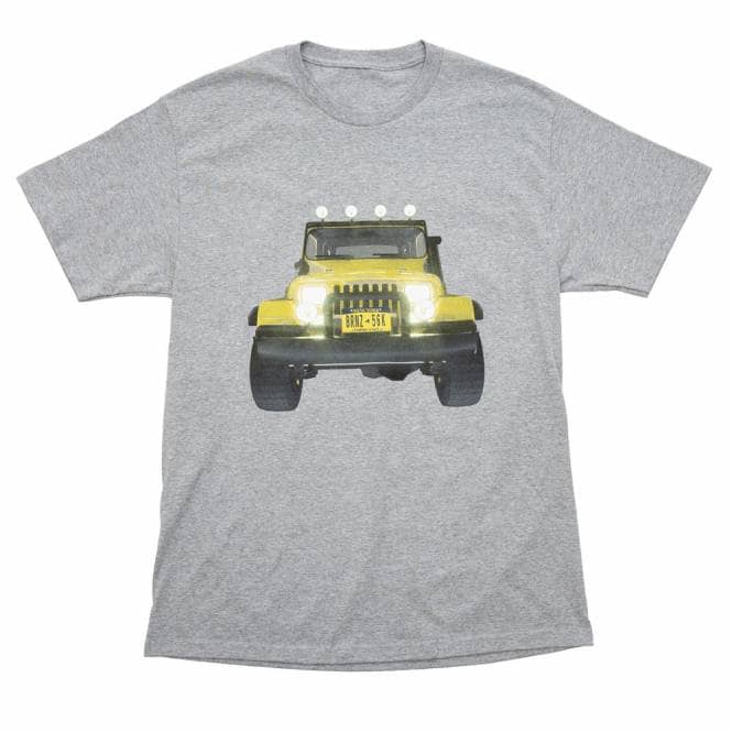 BROnZE Jeep Skate T-Shirt - Heather Grey
