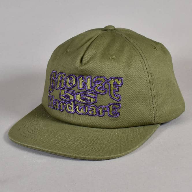 BROnZE Medieval Strapback Cap - Army Green