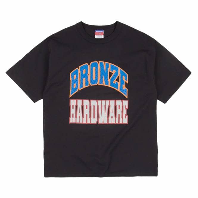 BROnZE Varsity Arc Skate T-Shirt  Black