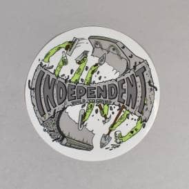 Build To Grind Skateboard Sticker - 4''