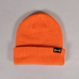 Built to Grind Waffle Beanie - Orange