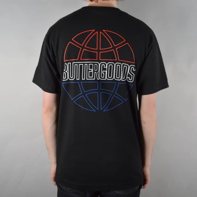 Butter Goods Commonwealth Outline T-Shirt - Black