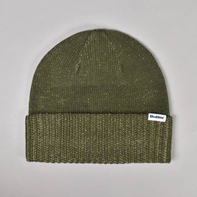 Butter Goods Knotted Beanie - Army