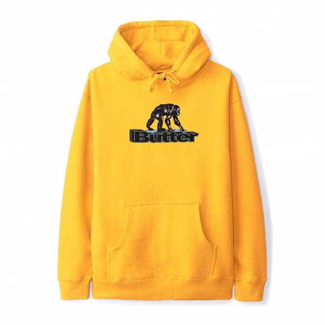 Butter Goods Primate Pullover Hood - Gold
