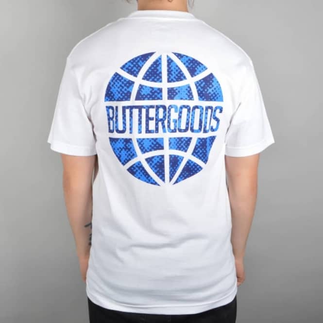 Butter Goods Scale Worldwide T-Shirt - White