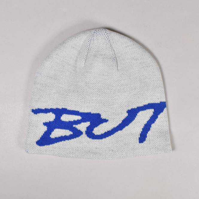 Butter Goods Terrain Skully Beanie - Grey
