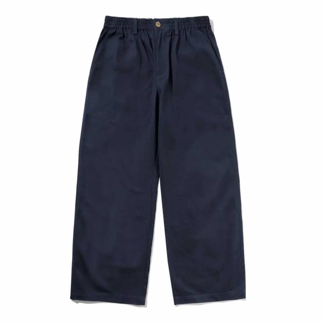 Butter Goods Wide Leg Pants - Navy