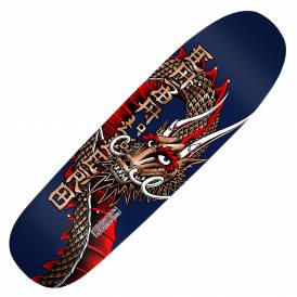 Caballero Ban This Dragon Navy/Copper Foil Reissue Skateboard Deck 9.265"