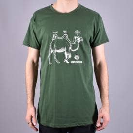 Camel Skate T-Shirt - Forrest Green