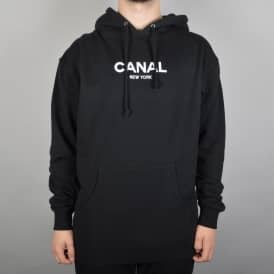 Canal Logo Pullover Hoodie - Black