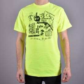 Cash In Skate T-Shirt - Neon Green