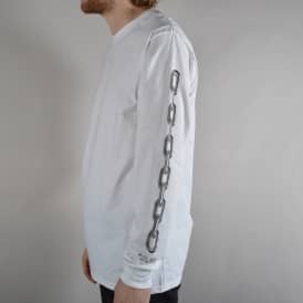 Chain Longsleeve T-shirt - White