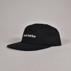 Chat Line Snapback Cap - Black Canvas