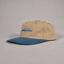 Chat Line Snapback Cap - Taupe Canvas