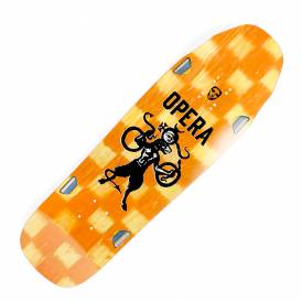 Checkered Beast Skateboard Deck 9.5''