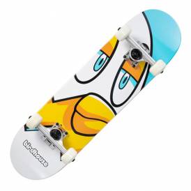 Chicken Oversized (Blue) Complete Skateboard - 7.375'' x 28.5'' Mini
