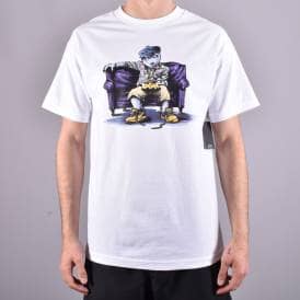 Chill Poppa Skate T-Shirt - White 