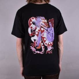 Chloe K Dragon Skate T-Shirt - Black