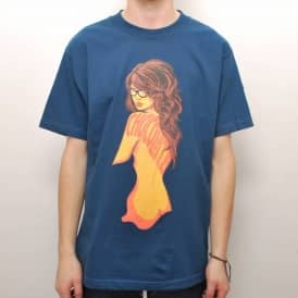 Chocolate Girls Premium Skate T-Shirt - Harbour Blue