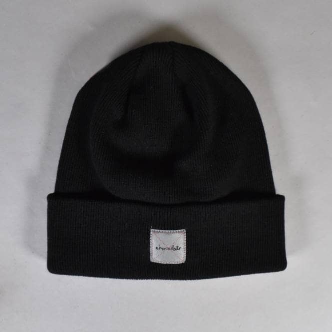 Chocolate Skateboards Reflective Work Beanie - Black