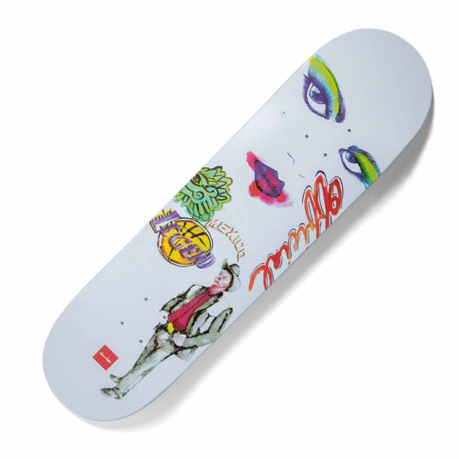 Chocolate Skateboards Stevie Perez Art Official Skateboard Deck 8.4