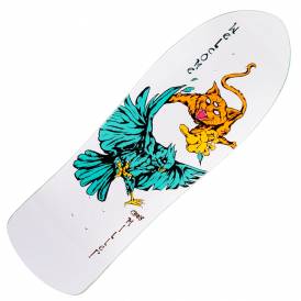 Chris Miller Prequel on Crossbone (White) Skateboard Deck 10.0" 