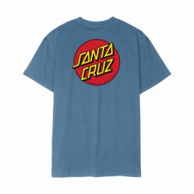 Classic Dot Chest T-Shirt - Faded Denim