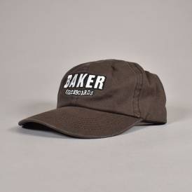 Classic Logo Dad Snapback Cap - Brown